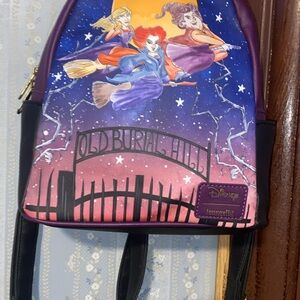 Disney LOUNGEFLY Hocus Pocus Purple Backpack